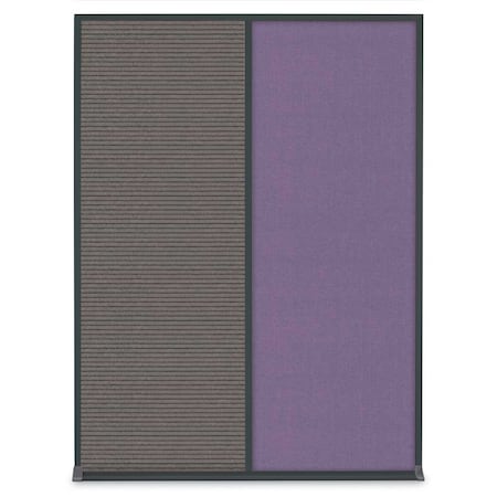 United Visual Products Single Door Radius Corkboard, 18"X24", B UV8000-BRONZE-CORK